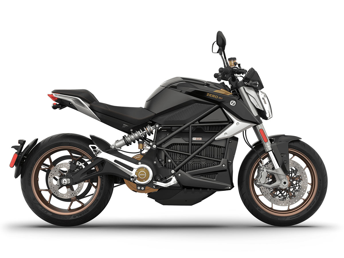 Electric motorcycle ZERO SR/F